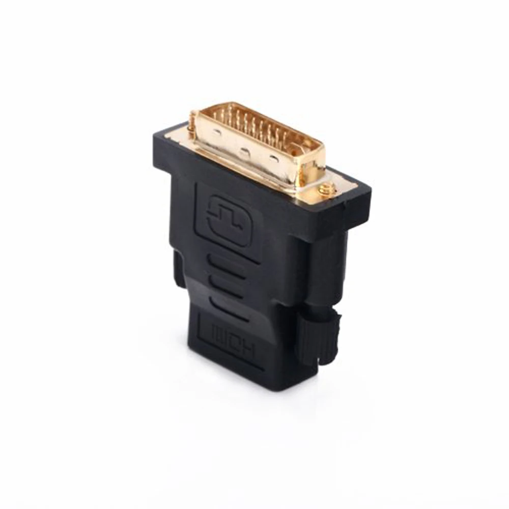 2015 горячая DVI-I адаптер с двойным соединением 24 + 5 папа на HDMI Женский | Обустройство