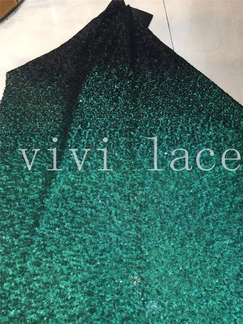 stock 5 yards zp001#green mix black sequin best quality dobby net mesh dress lace for bridal wedding dress/sawing | Дом и сад