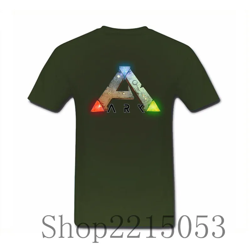 2019 мужские футболки ARK Survival Evolved флэш нарисованные драконы it geek печать эфириум skt t1