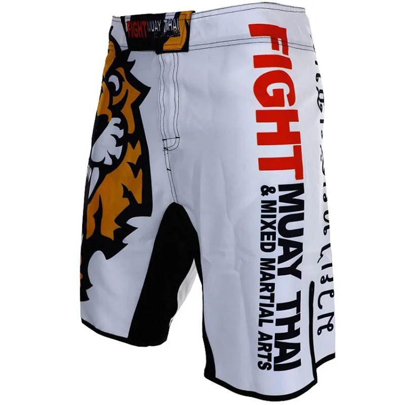 Летние Новые MMA бои фитнес тигровые шорты Смешанные боевые тренировки UFC Sanda