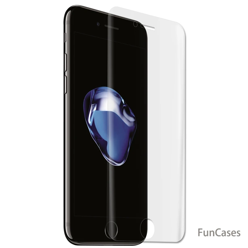 HD Прозрачная пленка из закаленного стекла для Apple iPhone 7 Plus 5 "Защитная 4