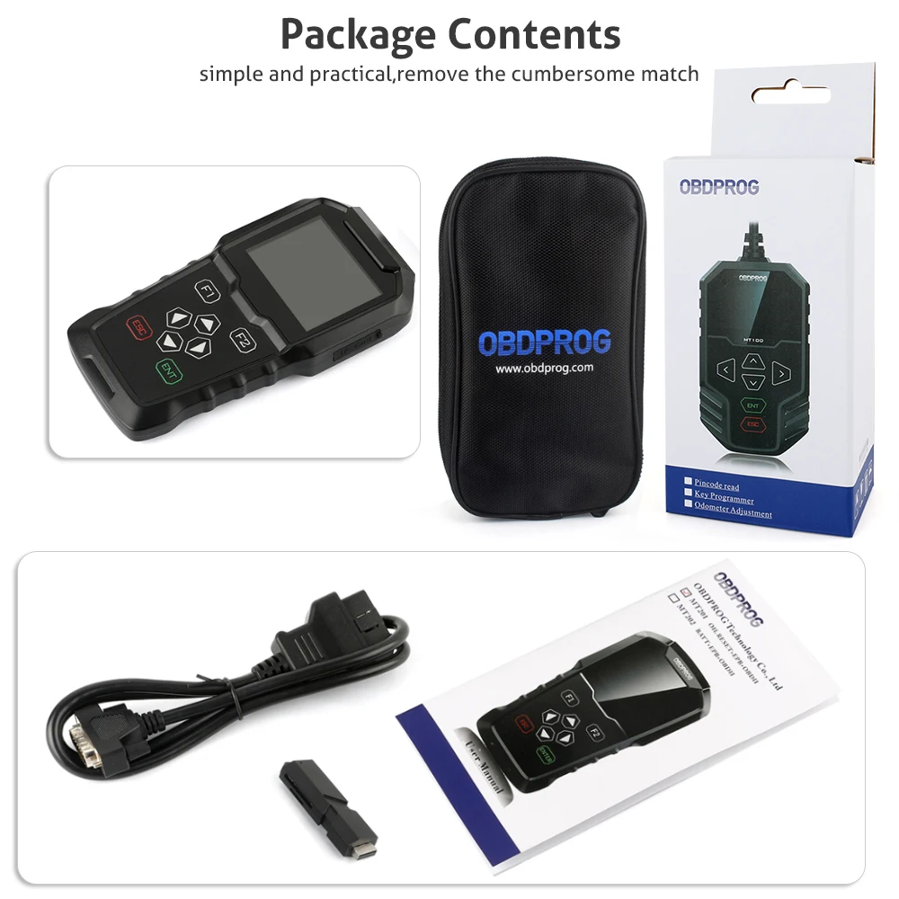 OBDPROG MT006 OBD2 автомобильный диагностический инструмент коррекции одометра