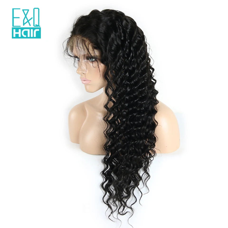 8А Полное Кружева Человеческих Волос Парики для Черные Женщины Бразилец Волосы