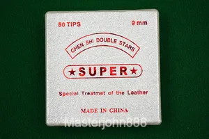 Супердвойные звездочки, 50 шт., клеевой Билдинг держатель, наконечники для кия 910 мм, бесплатная доставка, оптовая продажа