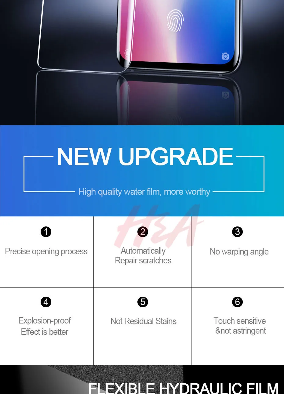 Мягкая Гидрогелевая пленка для защиты экрана для Xiaomi Mi9 Mi8 Mi5s Plus Mi5X для Xiaomi Mi5C Mi6s plus Mi9 SE Note3 Solf пленка