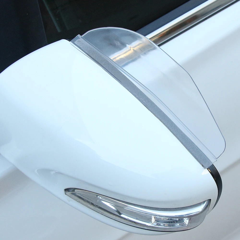 1 пара автомобильных зеркал заднего вида солнцезащитный козырек от дождя и