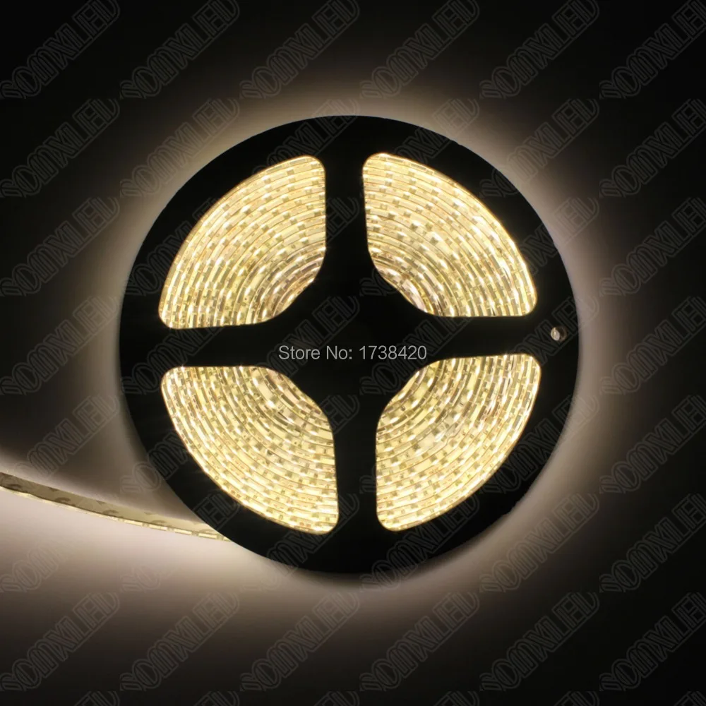 Водонепроницаемый светодиодный светильник Светодиодная лента 3528 неоновый IP65 120 s