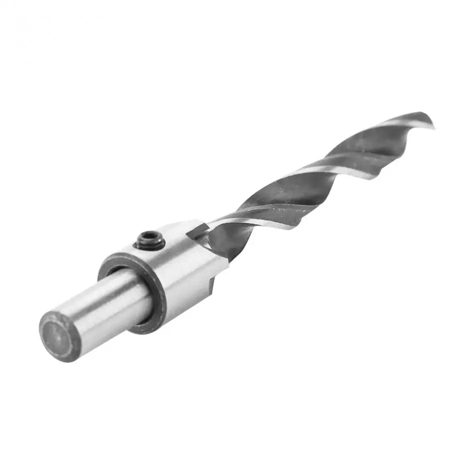 Fdit 7pcs/Set Steel 5 Flutes Countersink Drill Bit Woodworking Chamfer Reamer Tools 3mm-10mm w/ Hex Key For Woodwork ferramentas |