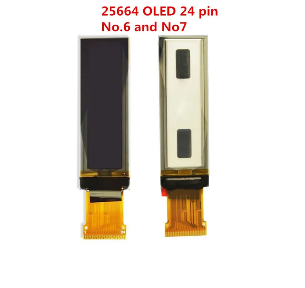 12832 2,08 дюймовый дисплей SSD1307 PM OLED 256x64 SH1122 7pin 4-провод SPI 3-провод SPI I2C белого и синего цветов на выбор, с адаптером PCB