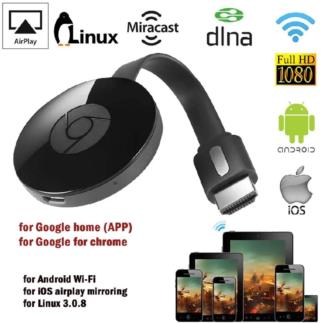 1080p MiraScreen G2 TV Media DLNA Miracast Airplay Screen Mirroring Stick Digital Wireless HDMI Video Streamer Display Dongle | Компьютеры