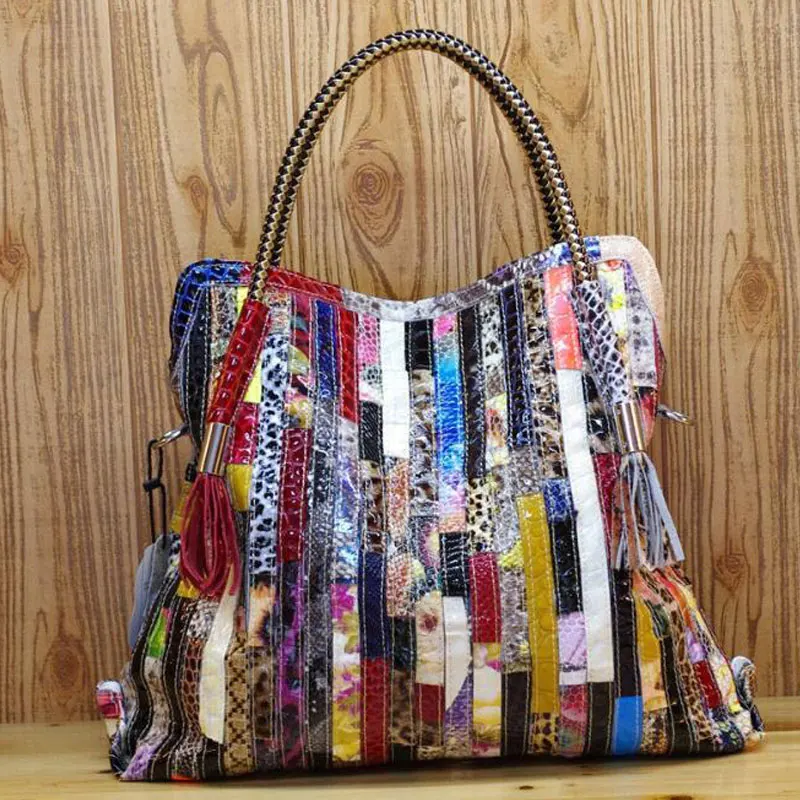 Женская сумка из натуральной воловьей кожи chisпаулу модная повседневная через