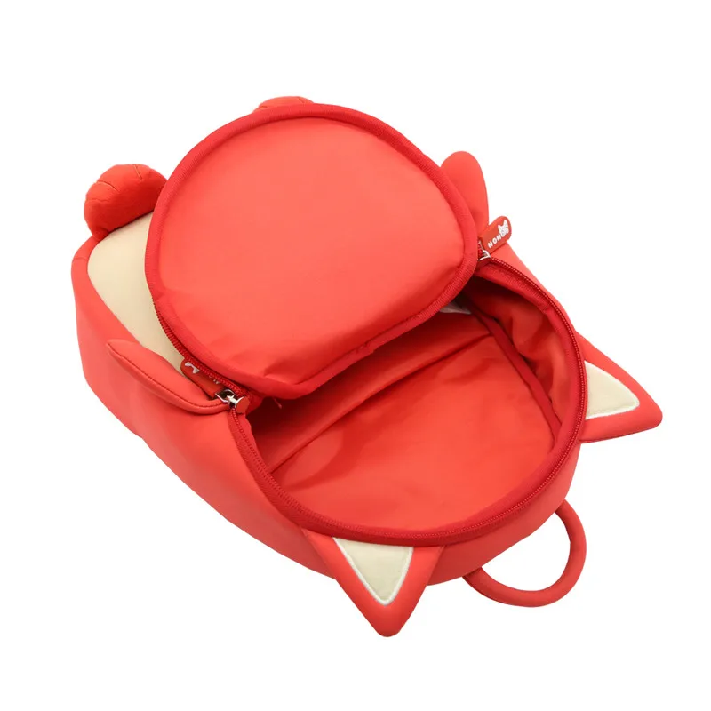 NohooToddler рюкзак с милыми мультяшными животными для девочек, школьная сумка для книг, детский школьный рюкзак для маленьких мальчиков и девочек возрастом от 2 до 7 лет