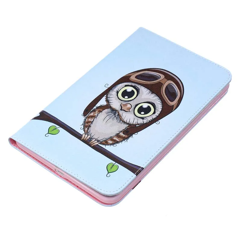 Для Samsung GALAXY Tab 4 8 0 чехол с принтом дизайн Folio PU Кожаные чехлы для T330 T331 T335 планшета