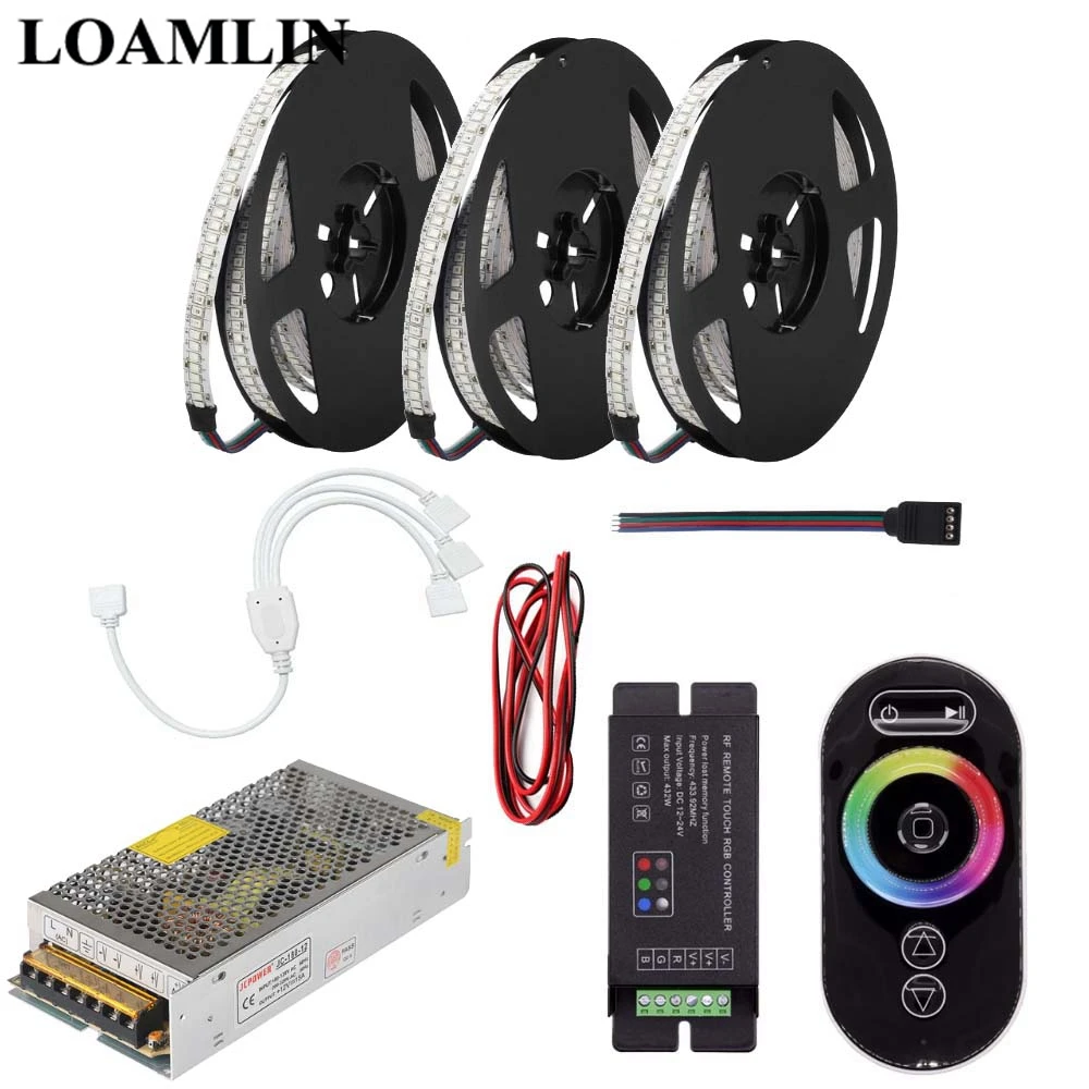 Светодиодная лента RGB 2835SMD 5 м 10 15 20 гибкая светодиодная 234 светодиодов/м