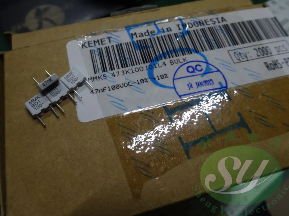 2018 горячая Распродажа 30 шт/50 шт KEMET EVOX MMK5 серия 0 047 мкФ/100 v 47nf 473 новый пленочный