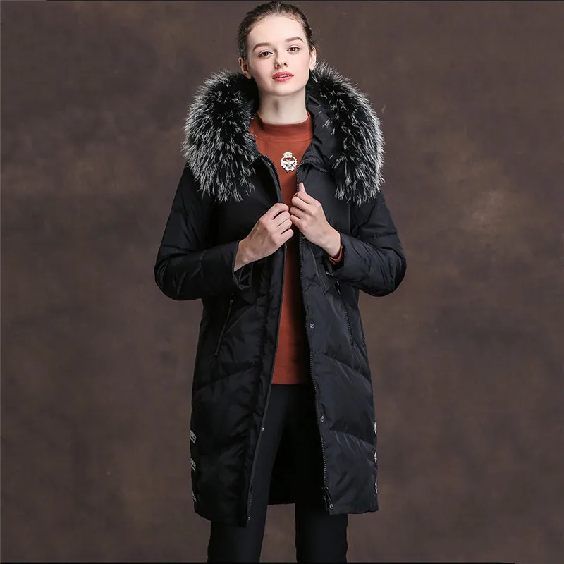 Осенне-зимний женский пуховик новые свободные высококачественные парки женские