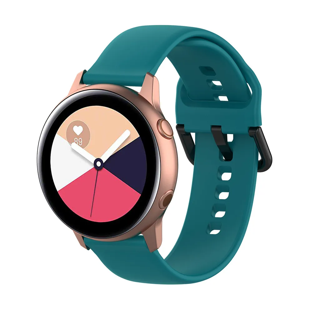 Силиконовый ремешок для часов сменный Браслет Samsung Galaxy Watch Active