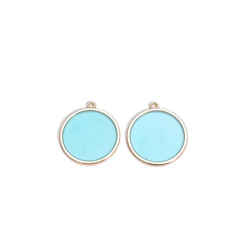 10pcs Fashion Candy-colored Acrylic Earrings Pendant Charms DIY Jewelry Findings Accessories Wholesale Supply | Украшения и