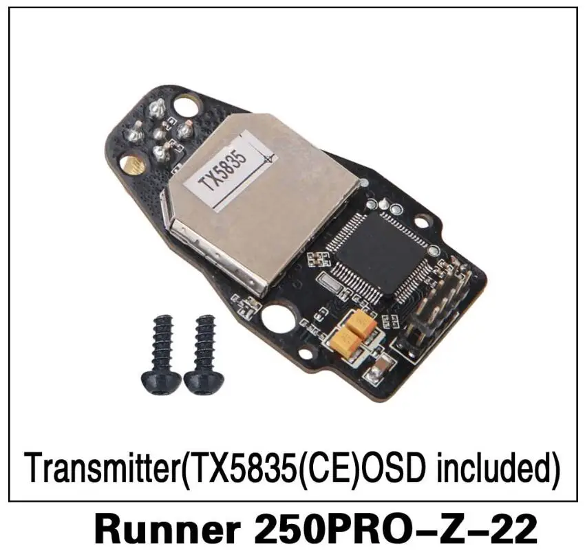 10O % Оригинал Walkera Runner250 PRO GPS RC Quadcopter запчасти передатчик (TX5834 (CE) OSD в комплекте) Runner