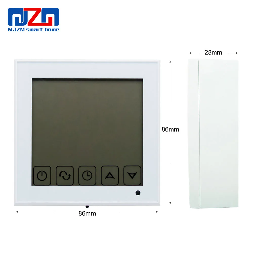 Цифровой термостат MJZM BGL03-1 регулятор температуры для газового котла с сенсорным