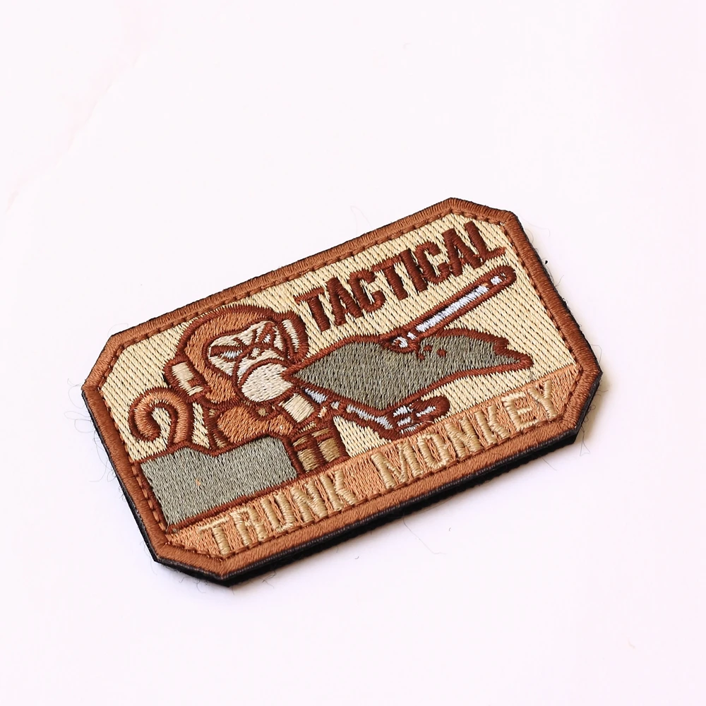 Военная нашивка армейская тактическая обезьяна на плечо|badges military|patch militarytactical