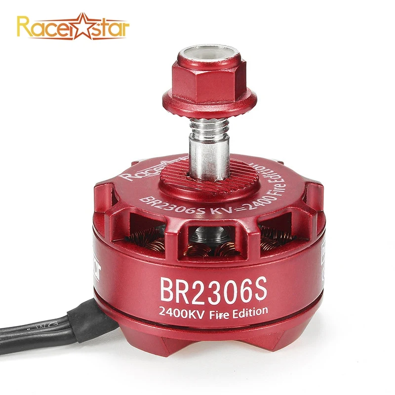 Racerstar 2306 BR2306S Fire Edition 2400KV 2-4S бесщеточный мотор красный для X210 X220 250 300 Гоночная рама