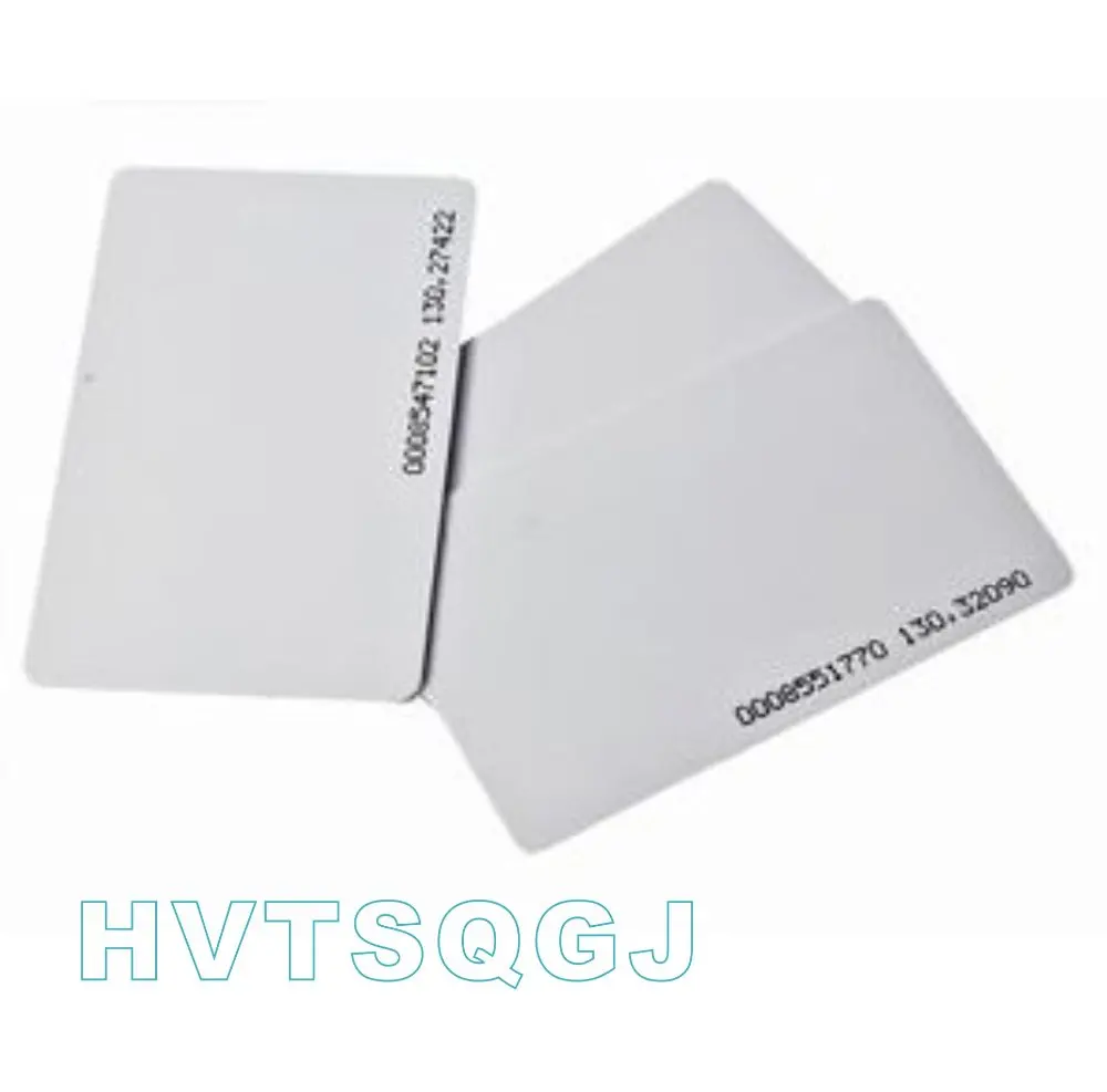 

3000 шт./лот 125 кГц TK4100 4102 /EM4100 чип RFID blank card PVC Smart Card