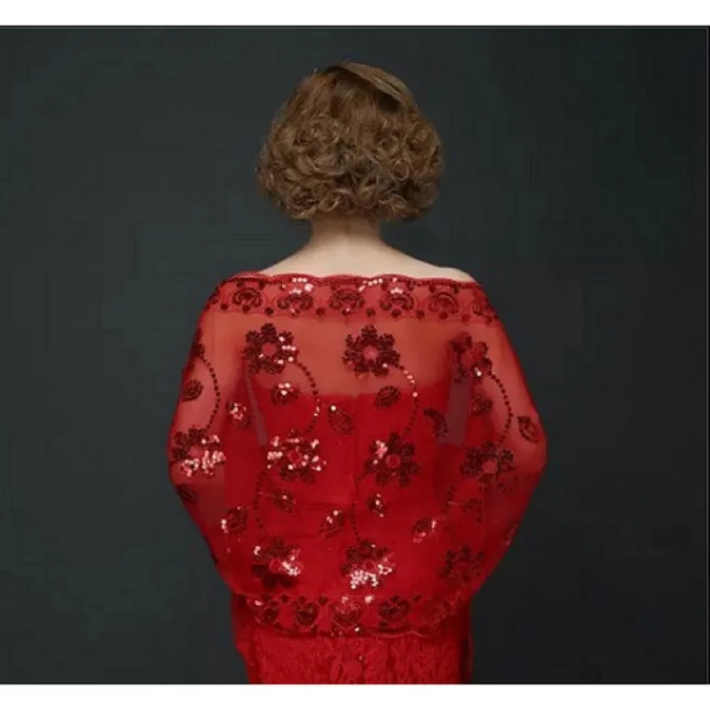 2017 Красивые Белые Свадебные Обертывания Женщины званый обед Платки Летние