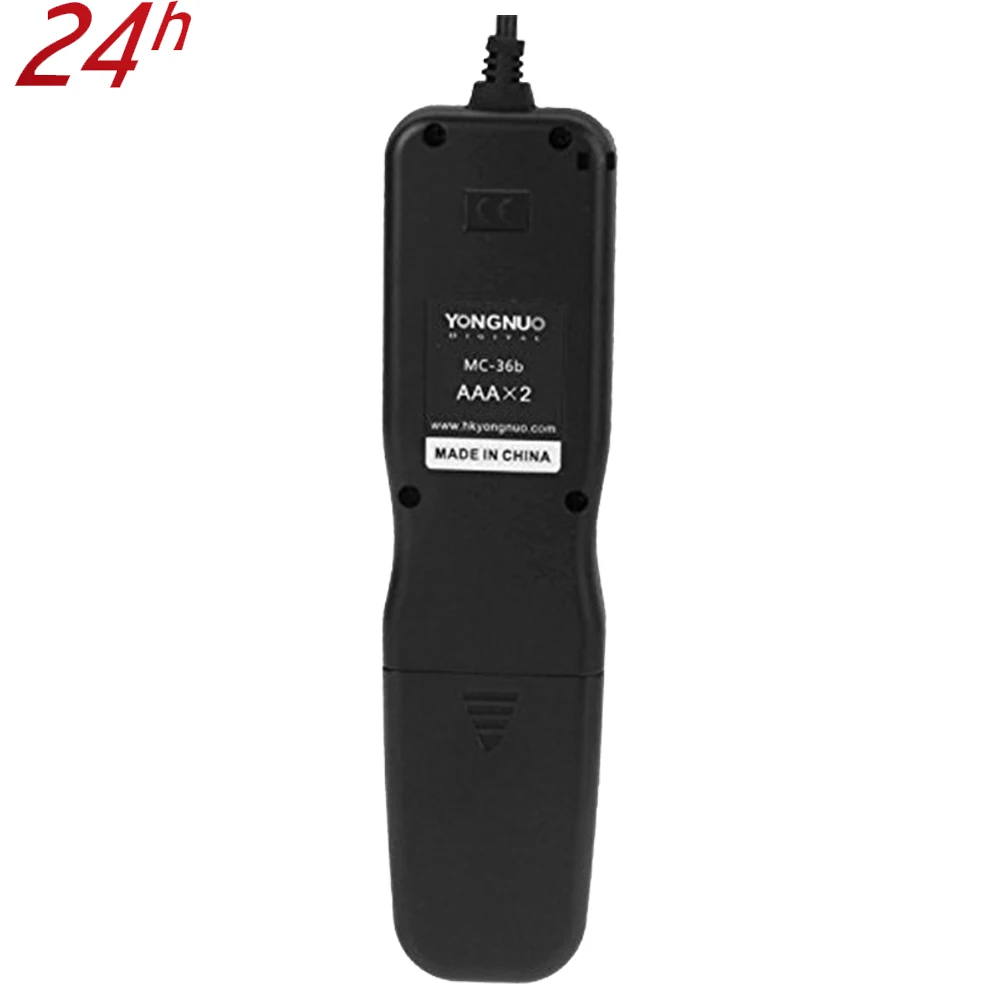 Original Yongnuo MC-36b C3 Camera Timer Control Shutter Remote Cord for Canon EOS 1D 1Ds 1DS Mark II III | Электроника