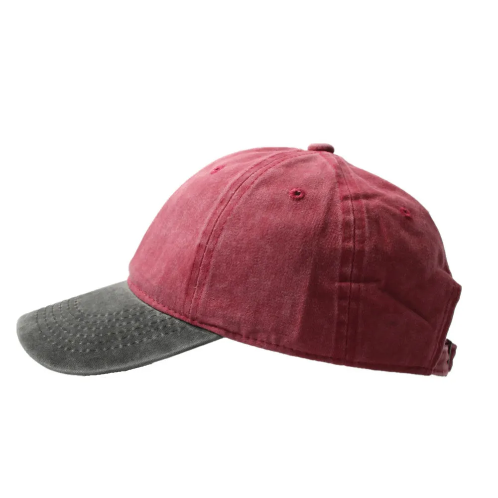 Кости 9 разные цвета из стираного денима Snapback Шапки осень лето Для мужчин женщин