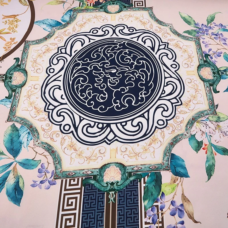 Роскошный комплект постельного белья с цифровым принтом постельное белье в