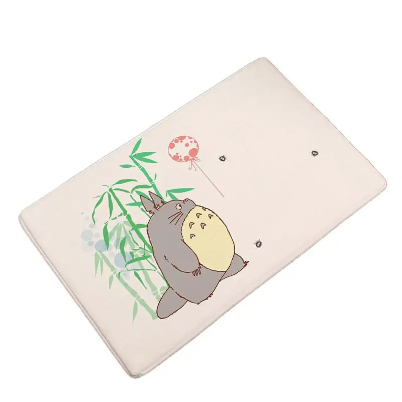 Забавные ковры с принтом Тоторо Нескользящие кухонные коврики для ванной