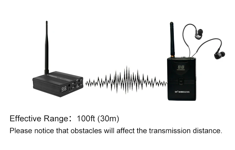 TP-беспроводной студийный монитор для записи в уши сценический беспроводной