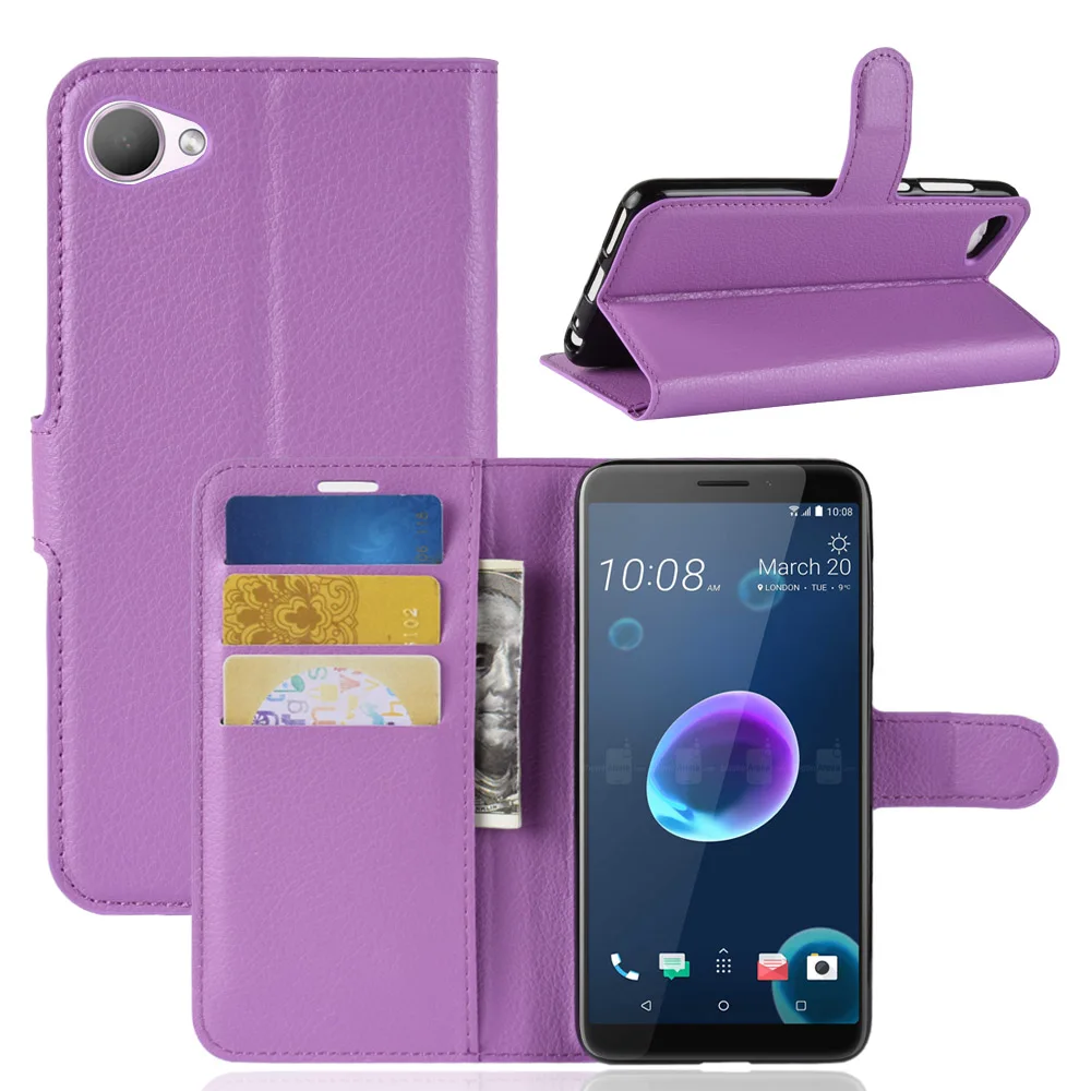 Кожаный чехол для htc Desire 12 Premium из искусственной кожи, бумажник, кожаный чехол, чехол для htc Desire 12+ D12 Desire 12 Plus