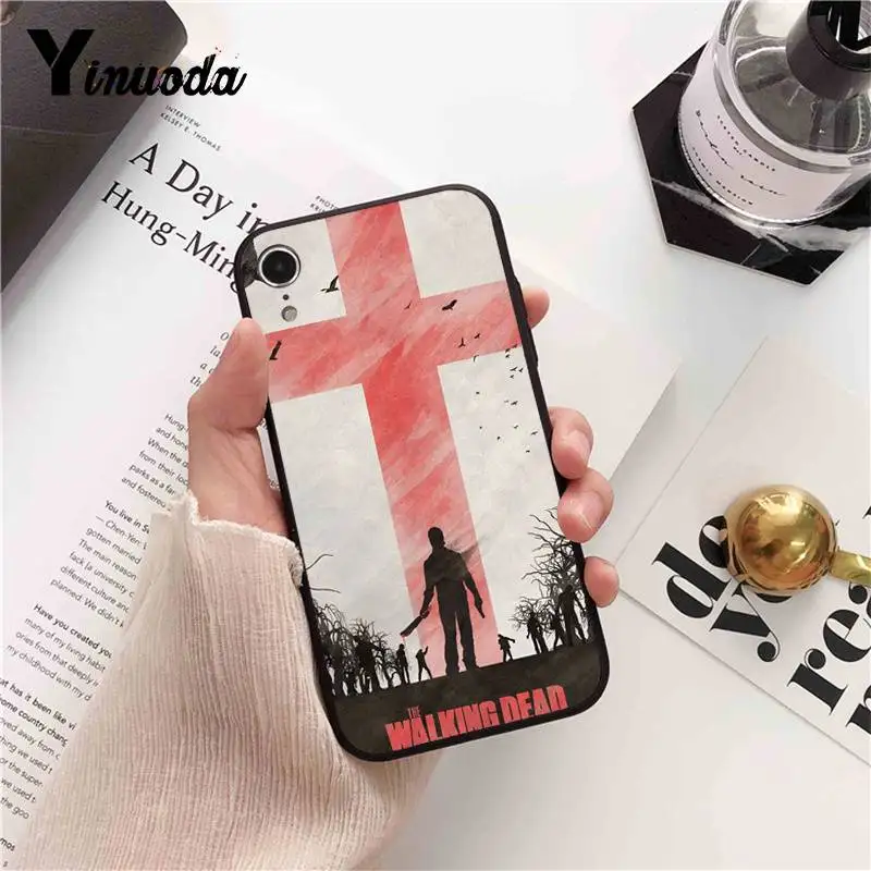 Силиконовый чехол Yinuoda для iPhone 6S 6plus 7 7plus 8 8Plus X Xs MAX 5 5S XR 11 pro max|Чехлы-накладки| |
