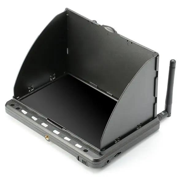 Skyzone HD02 40CH 5 8G 7 дюймов 1024x600 HD FPV монитор высокой четкости компьютерных мониторов