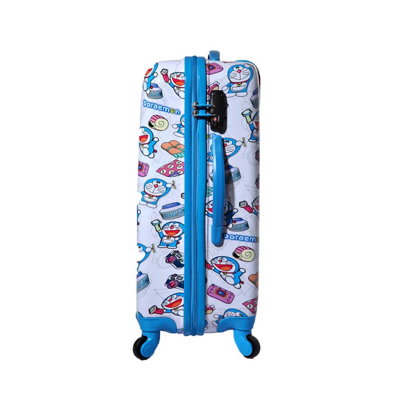 Новый Дорожный чемодан Doraemon с мультяшным котом сумка для багажа на колесиках