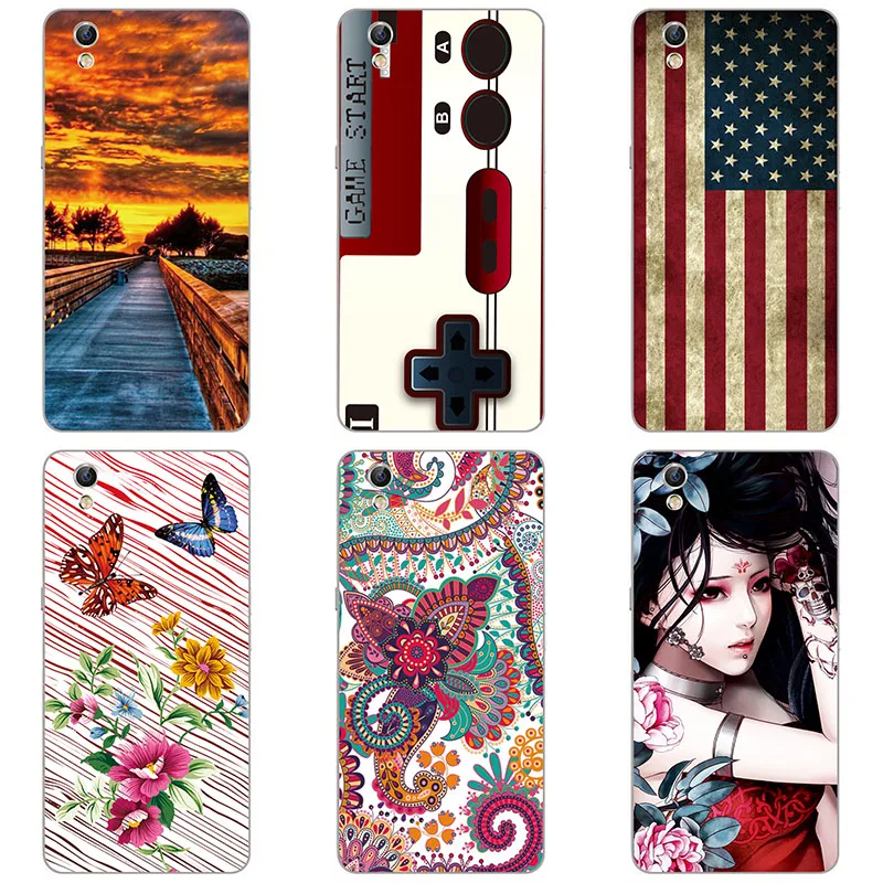 Soft TPU phone case cover For ZTE Blade V7 MAX BV0710 shell Color printing originality design Painted soft |