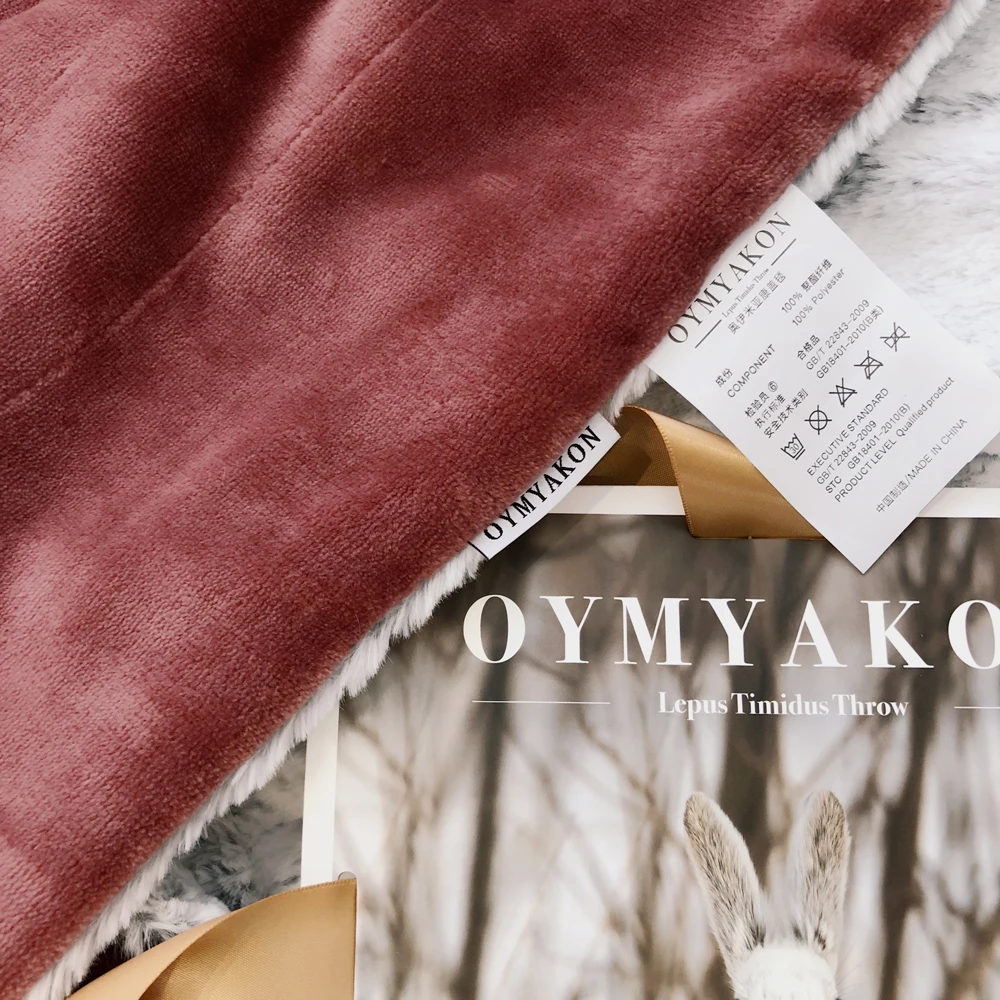 Svetanya OYMYAKON одеяло Двухслойное покрывало-толстое теплое мягкое