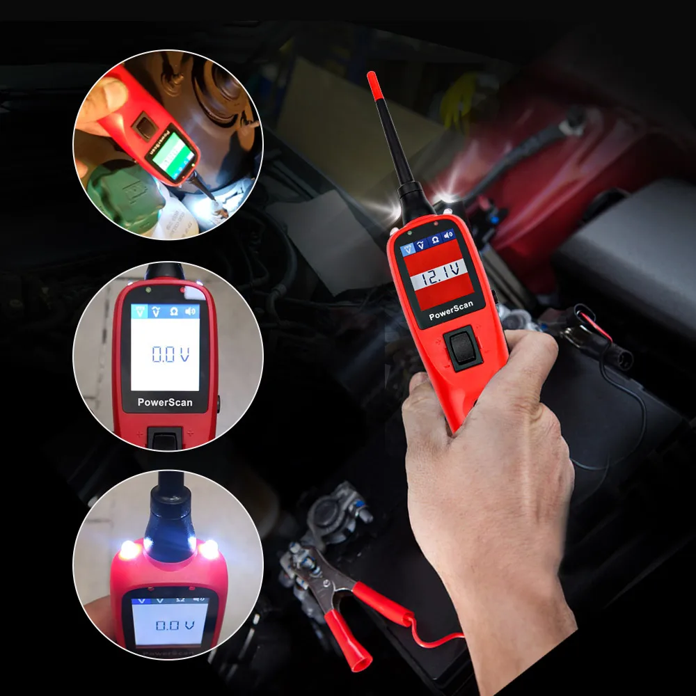 Autel PowerScan PS100 инструмент для диагностики электрической системы autel PS100 автомобильный OBD2 сканер автомобильный автоматический тестер батареи