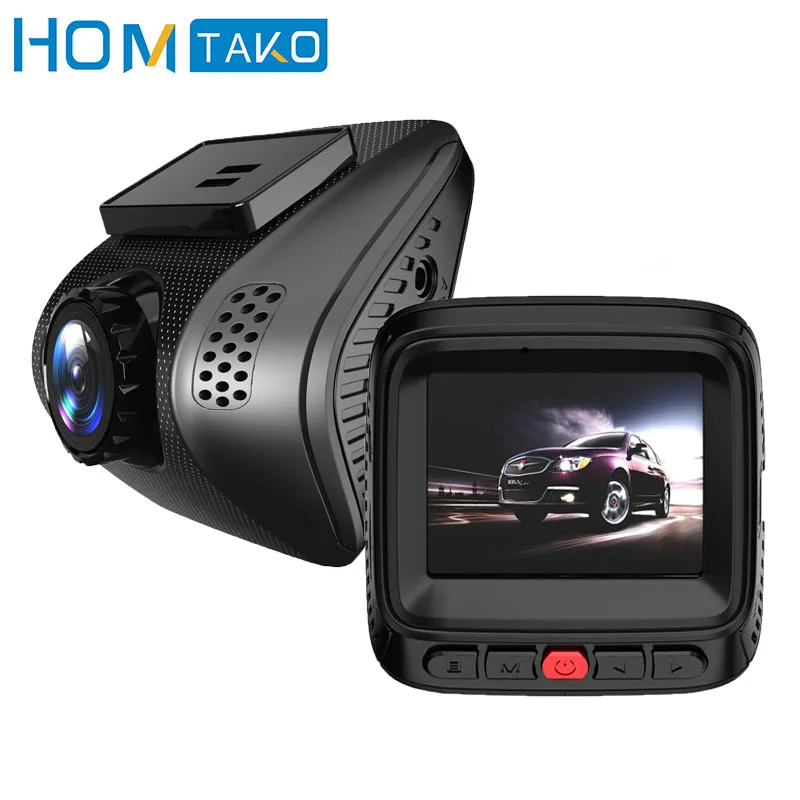 Full HD 1080P Автомобильный видеорегистратор Wi Fi двойной объектив заднего вида
