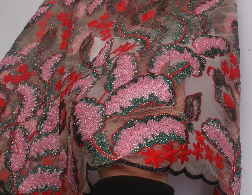 Новейшее популярное Африканское Тюлевое кружево оптовая продажа французская