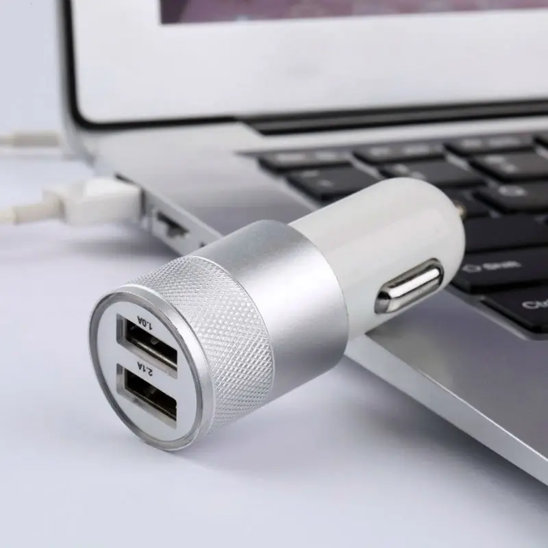 Двойное автомобильное зарядное устройство USB для Iphone 7 6 S Plus 5SE 5S Samsung Galaxy S3 S4 S5 S6 S7