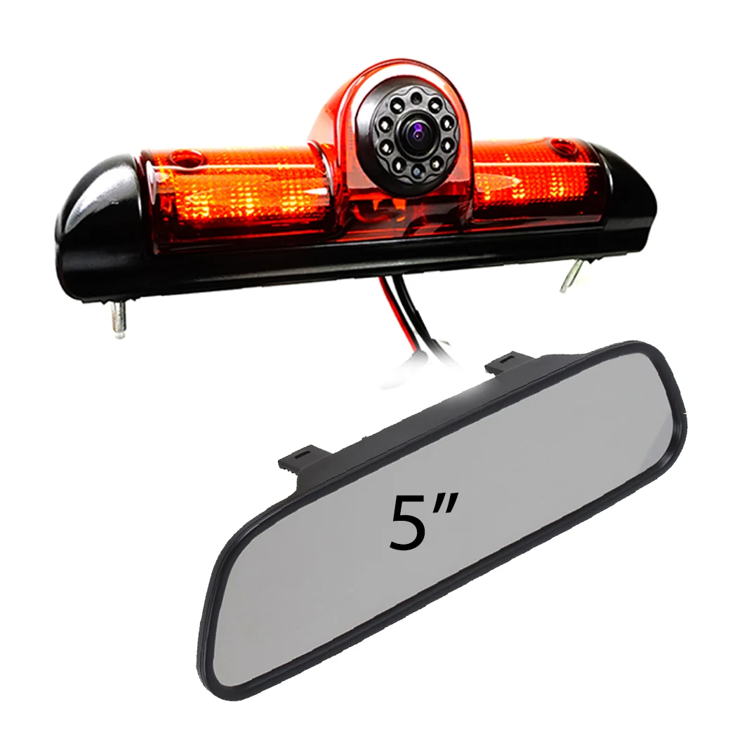 Pаспродажа Автомобильный стоп-светильник CCD, камера заднего хода для Citroen JUMPER III FIAT DUCATO X250 Peugeot BOXER III, ИК-светильник, комплект камеры заднего вида и монито...