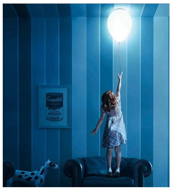 

Glass Baloon Lamp Balloon Lamparas De Techo Colgante Infantil Playground Lighting Light Ceiling Children Kids Kindergarten