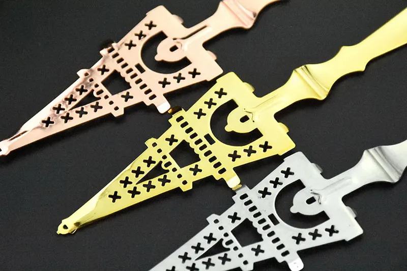 Башенные дизайнерские Коктейльные аксессуары для бармена|bar spoon|absinthe spoonbartender spoon |