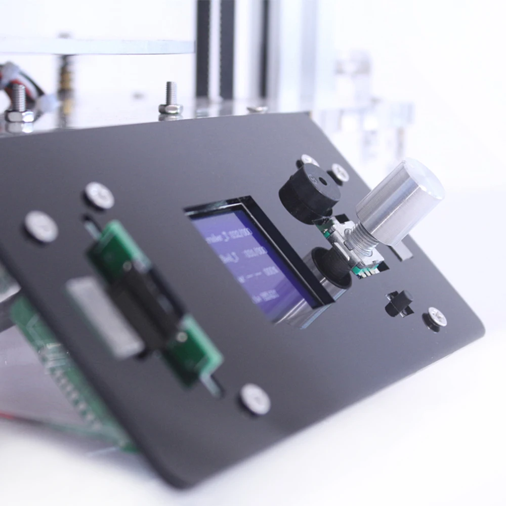 Sinis 3d принтер версия на шкивах линейная направляющая алюминиевая рама Delta коссель