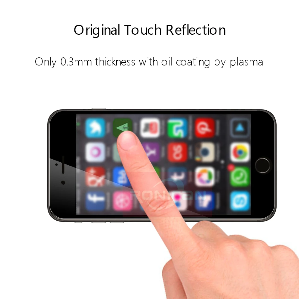 Закаленное 3d-стекло с полным покрытием для iPhone 7 8 Plus Защитная пленка экрана 6 6s 5 5s