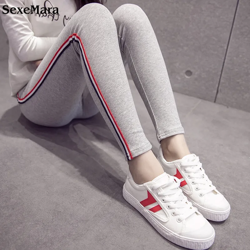 Leather Pants Real 2017 New Spring Women Trousers Stretch Pencil High Waist Wear Out Tight Thin Girls Slim Female Casual | Женская