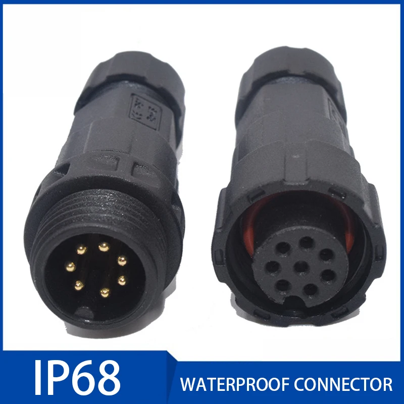 Паяльная головка M16 3 контакта IP68 15 А 500 в|Соединители| |